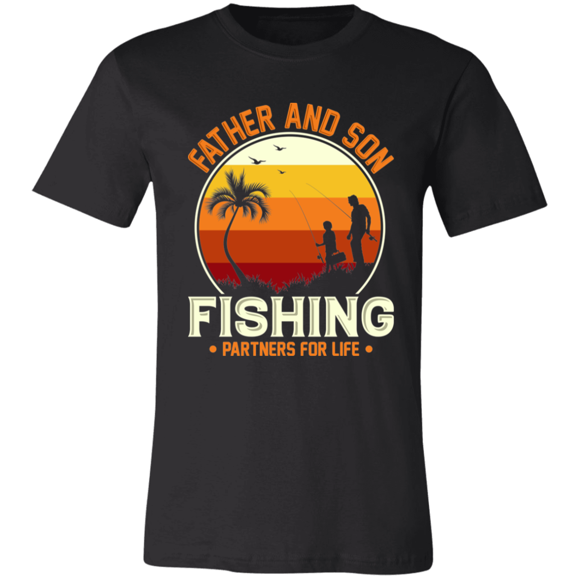 Father & Son Fishing Partners for Life T-Shirt
