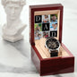 Personalized Father's Day Gift | Men's Openwork Watch