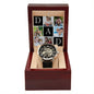 Personalized Father's Day Gift | Men's Openwork Watch