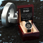 To My Amazing Dad| You're My Superhero| Men's Openwork Watch