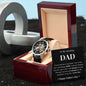 To My Amazing Dad| You're My Superhero| Men's Openwork Watch