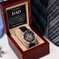 To My Amazing Dad| You're My Superhero| Men's Openwork Watch