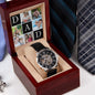 Personalized Father's Day Gift | Men's Openwork Watch