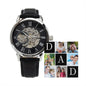Personalized Father's Day Gift | Men's Openwork Watch