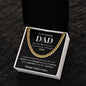 To My Amazing Dad | You're My Superhero | Cuban Link Chain