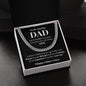 To My Amazing Dad | You're My Superhero | Cuban Link Chain