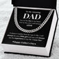 To My Amazing Dad | You're My Superhero | Cuban Link Chain
