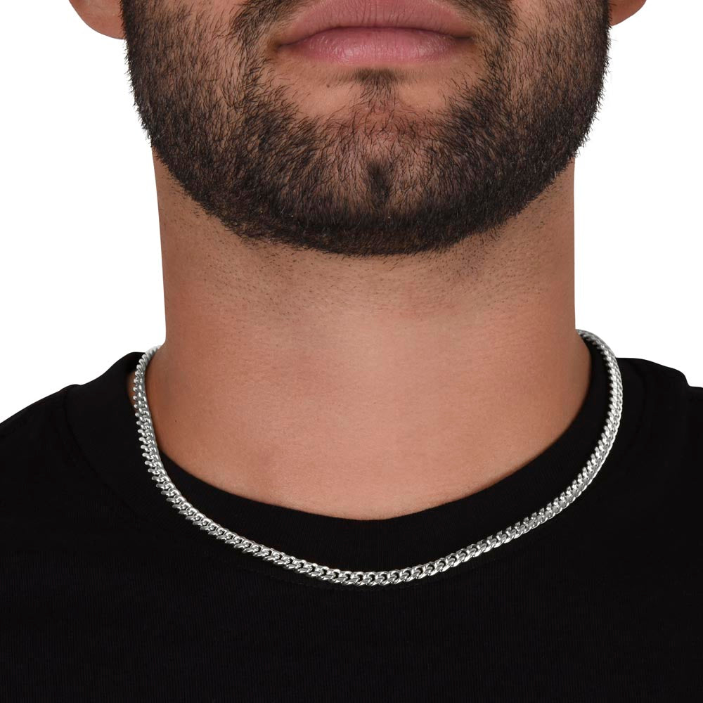 To My Amazing Dad | You're My Superhero| Cuban Link Chain