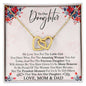 To Our Daughter | We Love Your For The Amazing Woman You Are Today | Necklace