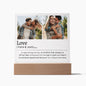 Personalized Collage Picture |Acrylic Night Lamp