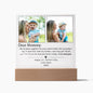 First Mother's Day Picture Frame- Square Acrylic Plaque