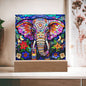 Elephant Stained Glass Acrylic Plaque