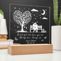 Personalized To My Wife Night Acrylic Lamp