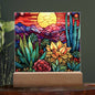 Dessert - Stained Glass Acrylic Plaque