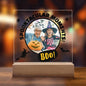 SPOOKTACULAR- MOMENTS- SQUARE ACRYLIC PLAQUE