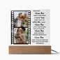 Personalized Love Photo Collage- Acrylic Plaque
