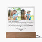 First Mother's Day Picture Frame- Square Acrylic Plaque
