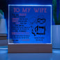 Personalized Acrylic Night Lamp | You are my Sunshine.