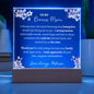 Bonus Mom Acrylic Plaque | Mother's in Law Gift
