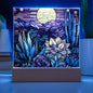 Dessert - Stained Glass Acrylic Plaque