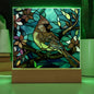 Cardenal Stained Glass Acrylic Plaque