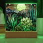 Dessert - Stained Glass Acrylic Plaque