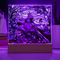 Cardinal Stained Glass Acrylic-Plaque