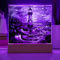 Lighthouse Stained Glass Acrylic Plaque