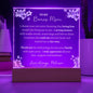 Bonus Mom Acrylic Plaque | Mother's in Law Gift