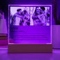 Personalized Collage Picture |Acrylic Night Lamp