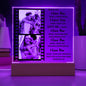 Personalized Love Photo Collage- Acrylic Plaque