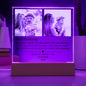 First Mother's Day Picture Frame- Square Acrylic Plaque