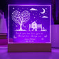 Personalized To My Wife Night Acrylic Lamp