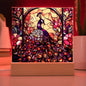 Peacock Stained Glass Acrylic Plaque