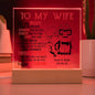 Personalized Acrylic Night Lamp | You are my Sunshine.