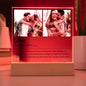 Personalized Collage Picture |Acrylic Night Lamp