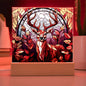 Deer Stained Glass Acrylic Plaque