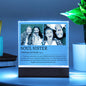 Personalized Soul Sister Acrylic Plaque