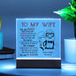 Personalized Acrylic Night Lamp | You are my Sunshine.