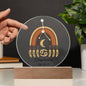 Personalized  Cancer Astrology Night Light | Acrylic Lamp--