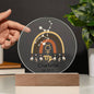 Personalized Virgo Astrology Night Light | Acrylic Lamp--