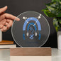 Personalized Capricorn Astrology Night Light | Acrylic Lamp--