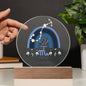 Personalized  Scorpio Astrology Night Light | Acrylic Lamp--
