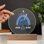Personalized  Libra Astrology Night Light | Acrylic Lamp--