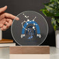 Personalized  Sagitarious Astrology Night Light | Acrylic Lamp--