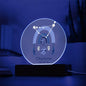 Personalized Capricorn Astrology Night Light | Acrylic Lamp--