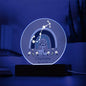 Personalized  Scorpio Astrology Night Light | Acrylic Lamp--