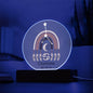Personalized  Cancer Astrology Night Light | Acrylic Lamp--