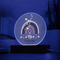 Personalized Virgo Astrology Night Light | Acrylic Lamp--
