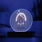 Personalized Astrology Night Light | Acrylic Lamp